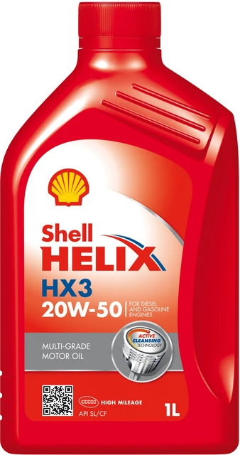 SHELL HELIX HX3 20W-50
